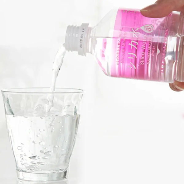 Silica Water Volcanic Filtered Natural Mineral Water 555ml