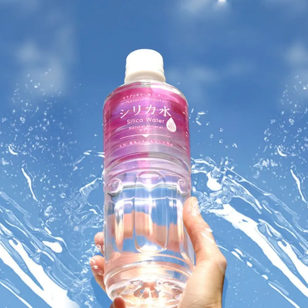 Silica Water Volcanic Filtered Natural Mineral Water 555ml