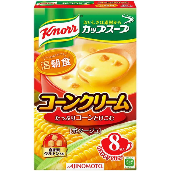 Ajinomoto Knorr Instant Creamy Corn Soup With Croutons 8 ct.