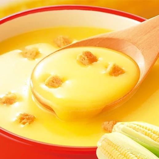 Ajinomoto Knorr Instant Creamy Corn Soup With Croutons 8 ct.
