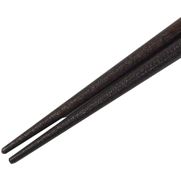 Aoba Dishwasher Safe Wooden Chopsticks Gold Dots Design Black 24cm