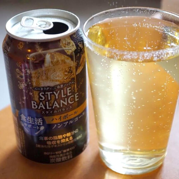 Asahi Style Balance Non Alcoholic Whiskey Highball Mocktail 350ml