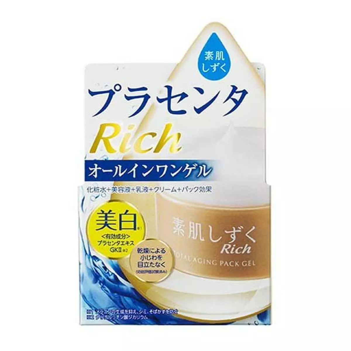 Asahi Suhada Shizuku Placenta All-in-One Gel 100g