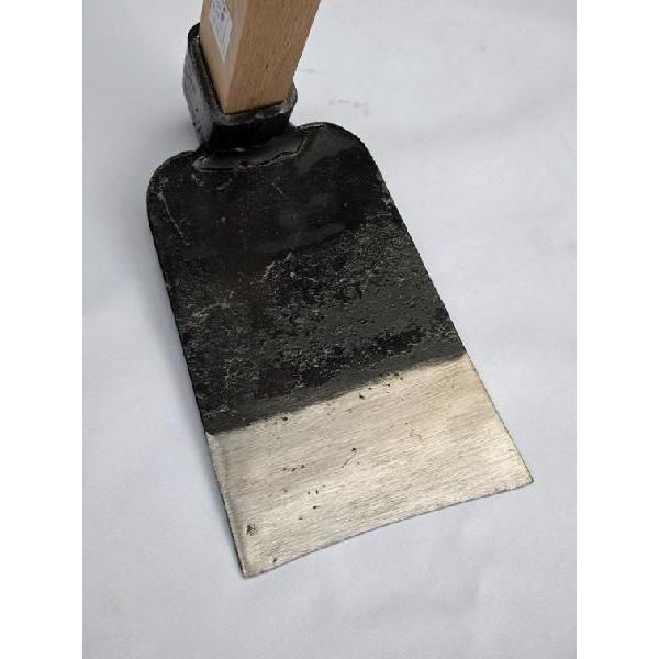 Azui Handmade Iron Wide-Head Cultivation Hoe With Oak Handle 120mm