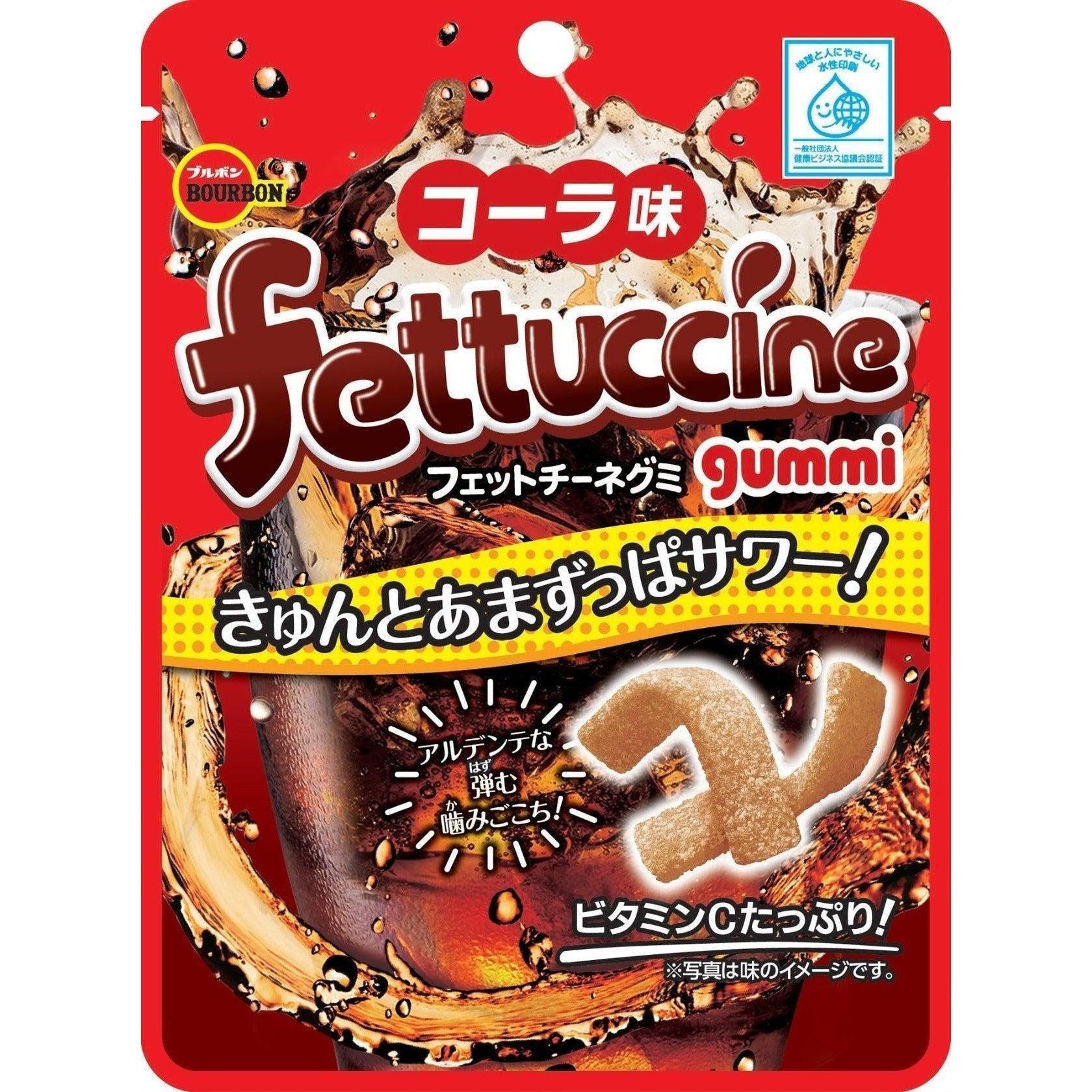 Bourbon Fettuccine Gummi Cola Japanese Candy Gummies 50g