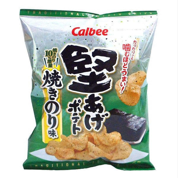 Calbee Kataage Nori Seaweed Crispy Potato Chips 65g