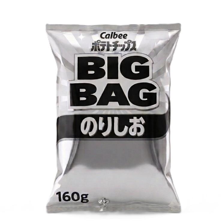 Calbee Norishio Salted Seaweed Potato Chips Big Bag 160g