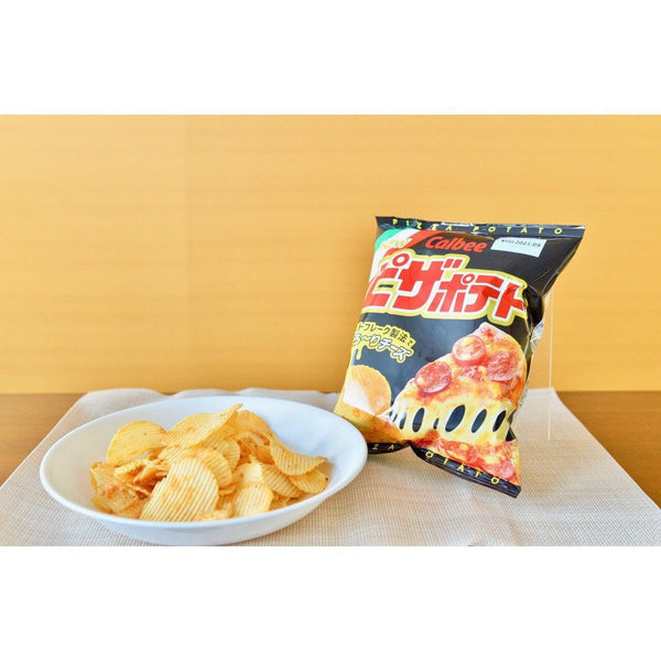 Calbee Pizza Potato Chips 60g