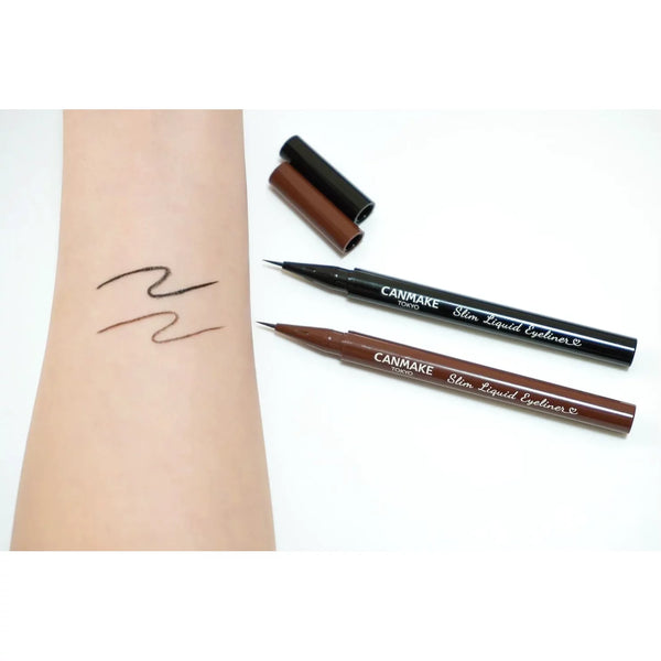 Canmake Waterproof Slim Liquid Eyeliner Black