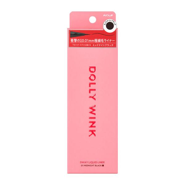 Dolly Wink Ultra Fine 5-Way Liquid Liner Midnight Black