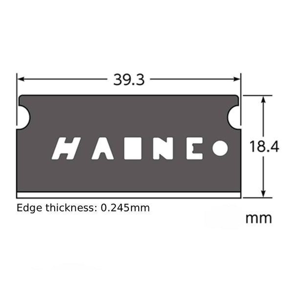 Feather Carbon Steel Single-Edge Safety Razor Blades FAS-10B