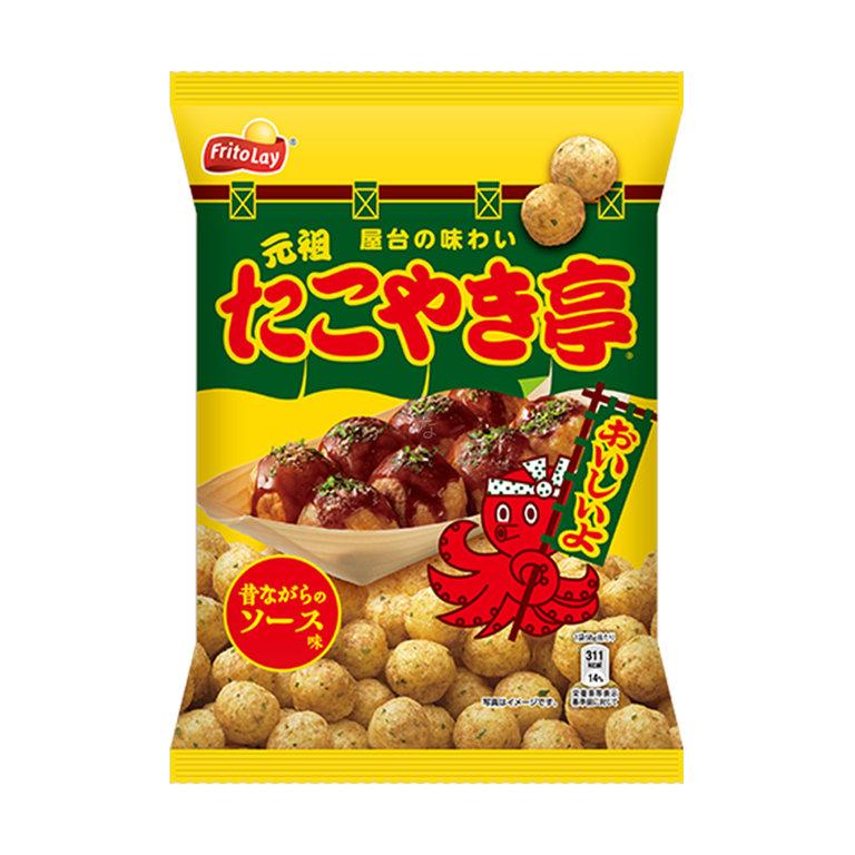 Frito Lay Japan Takoyaki Ball Chips Mellow Sauce Flavor 55g