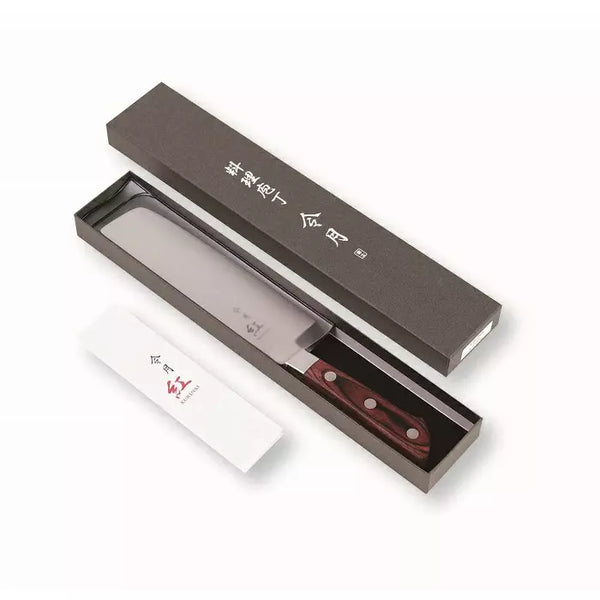 Kurenai Nakiri Knife Molybdenum Vanadium Vegetable Knife 165mm