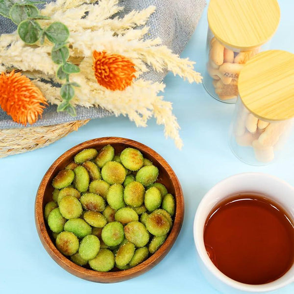 Ginbis Roasted Edamame Japanese Green Soybean Snack 38g