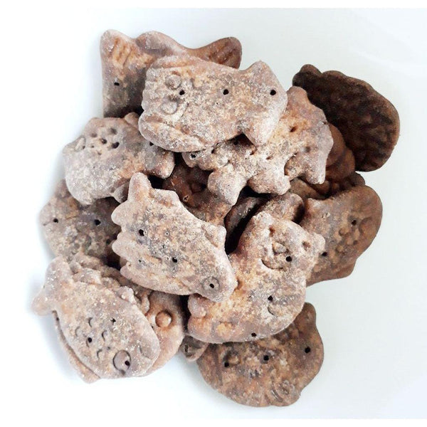 Ginbis Tabekko Suizokukan Sea Animal Shaped Chocolate Biscuits 50g