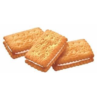 Glico Bisco Hokkaido Milk Cream Sandwich Biscuits 15 Pieces