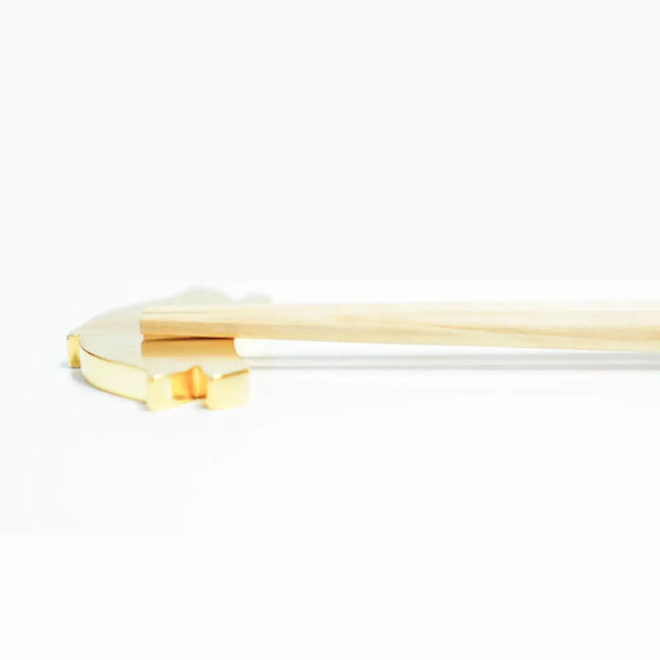 Handcrafted Wooden Chopsticks Non-Slip Dishwasher Safe Foggy Blue 21cm