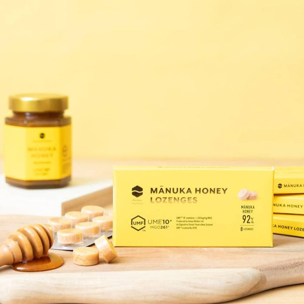 Honey Mother Concentrated Manuka Honey Lozenges Honey Candy 8ct.