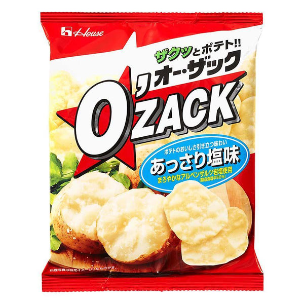 House O'zack Lightly Salted Seaweed Potato Chips 55g