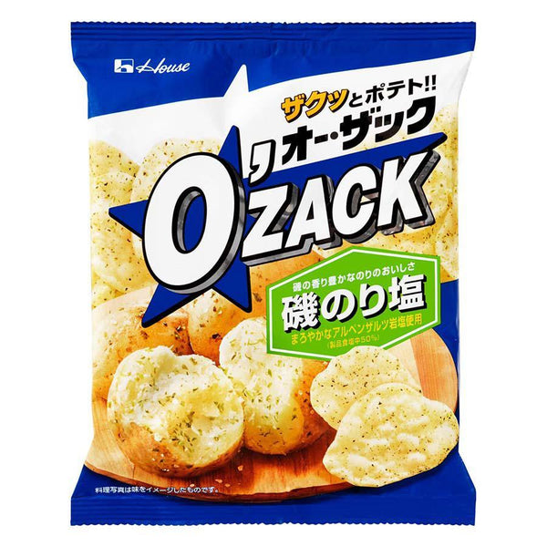 House O'zack Norishio Salted Seaweed Potato Chips 55g