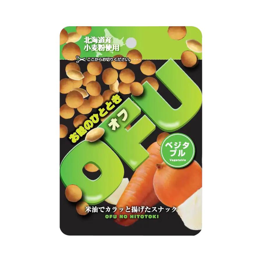Itofu Vegetable Seasoned Fu Crackers and Smoked Peanuts 25g