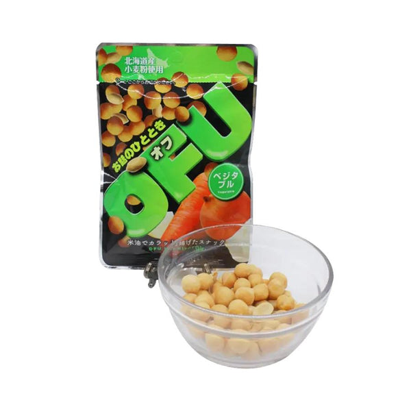 Itofu Vegetable Seasoned Fu Crackers and Smoked Peanuts 25g