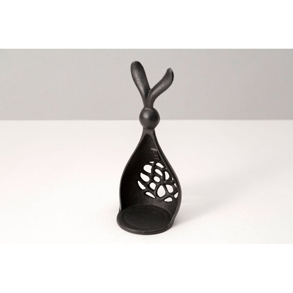 Iwachu Japanese Cast Iron Tealight Candle Holder Rabbit Design