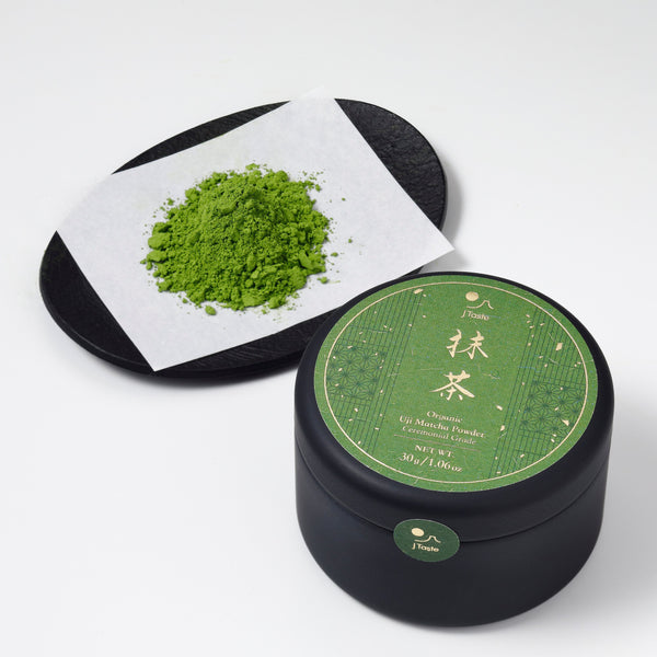 J Taste Ceremonial Grade Organic Uji Matcha Powder 30g