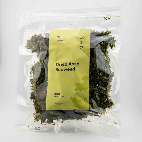 J Taste Dried Aosa Seaweed Premium Sea Lettuce From Kagoshima 50g