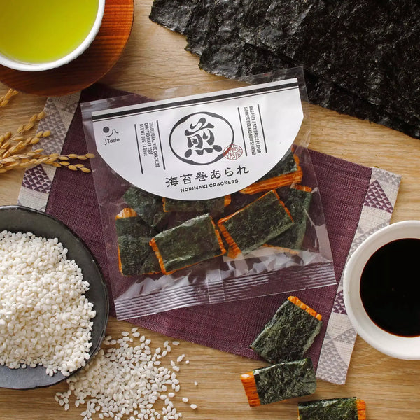 J Taste Norimaki Arare Nori Seaweed Rice Crackers 30g
