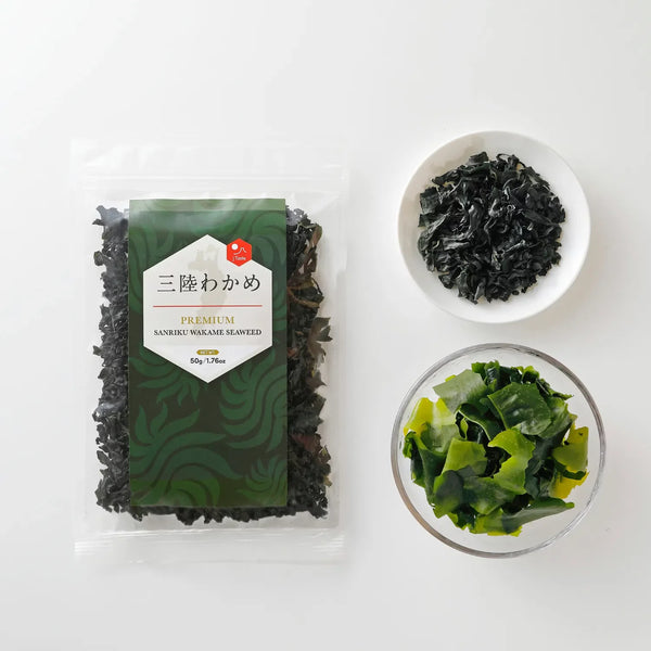 J Taste Sanriku Wakame Dried Japanese Wakame Seaweed 50g