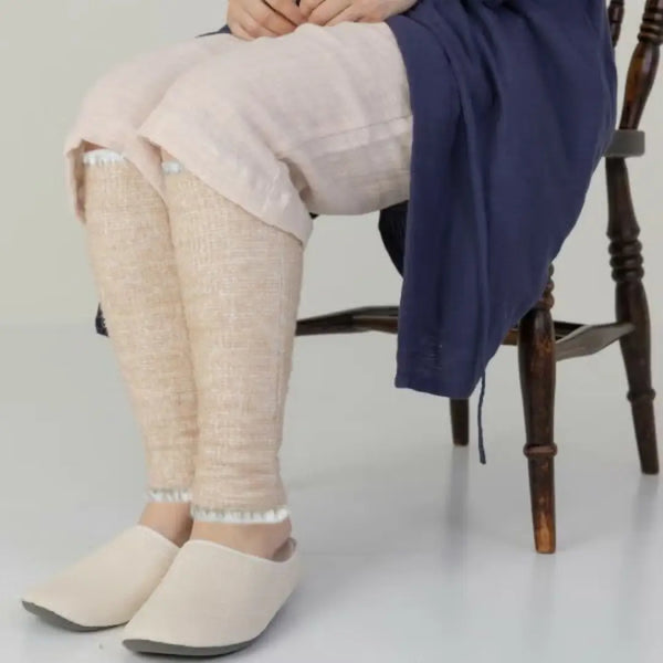 Jogan Baby Alpaca Wool Knit Thermal Long Leg Warmer Sleeves