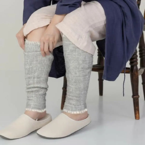 Jogan Baby Alpaca Wool Knit Thermal Long Leg Warmer Sleeves