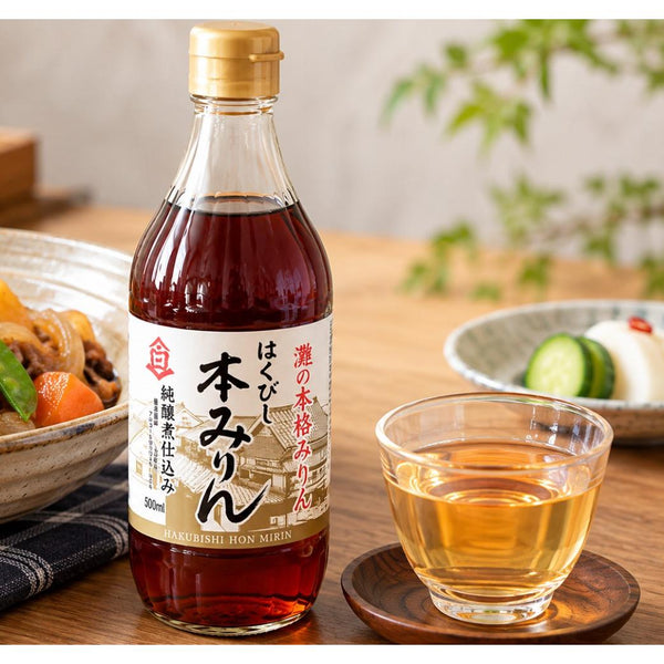 Junmai Hon Mirin Naturally Brewed Sweet Rice Seasoning 500ml