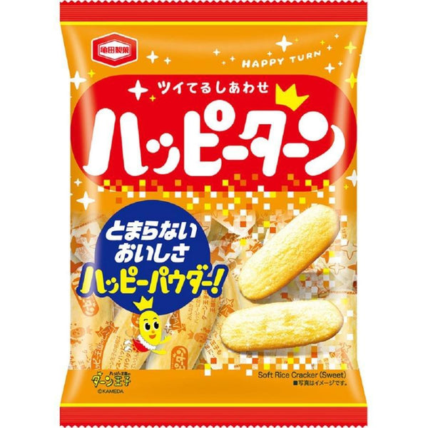 Kameda Happy Turn Senbei Rice Crackers 96g