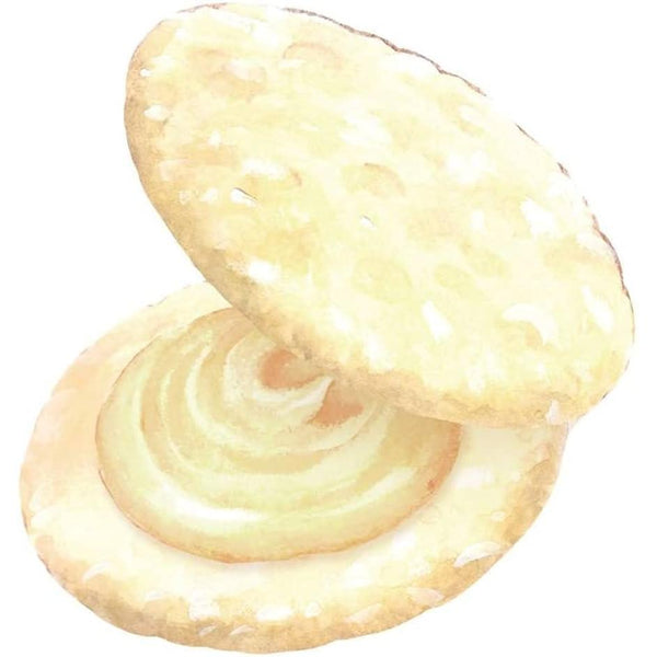 Kameda Shiroi Fusen Milk Cream Filled Soft Rice Crackers