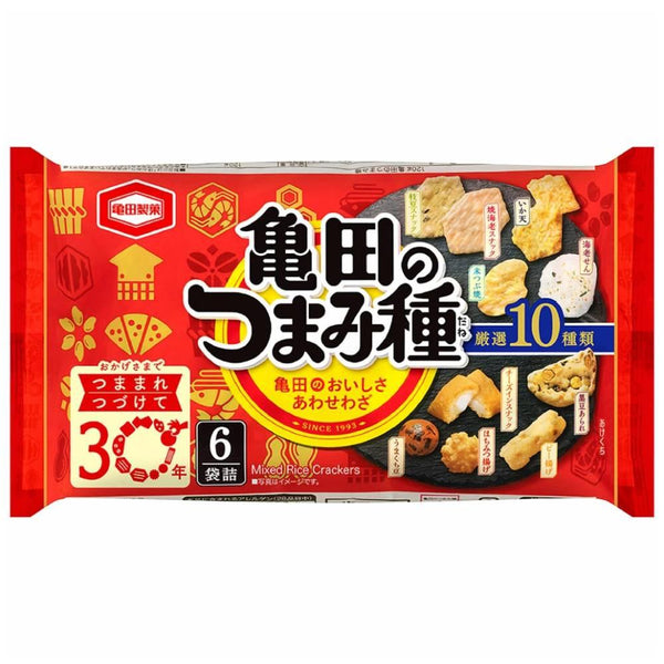 Kameda Tsumami Dane Senbei Cracker Assortment 120g