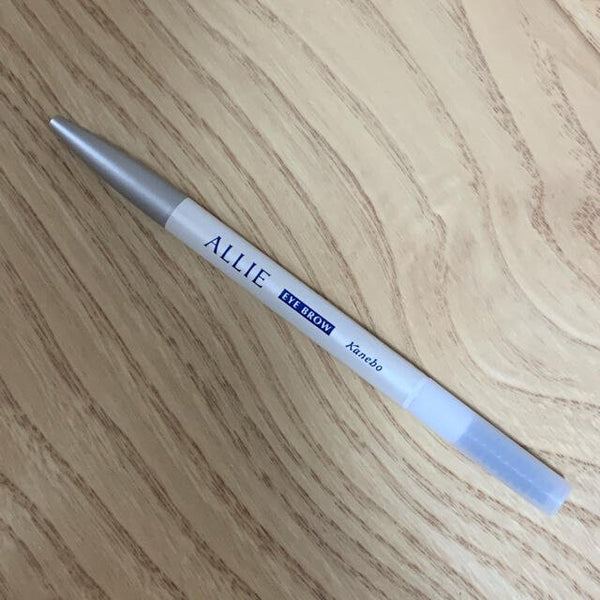 Kanebo Allie Eyebrow Liner & Brush Waterproof Dual Pencil Light Brown