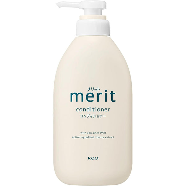 Kao Merit Paraben-Free Conditioner For Healthy Scalp Pump Bottle 450ml