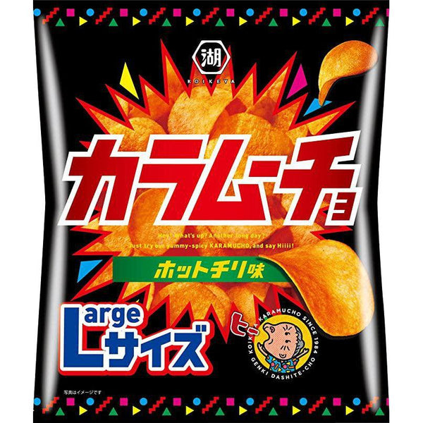 Koikeya Karamucho Chili Pepper Spicy Potato Chips 108g
