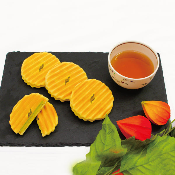 Kyo Kaori Matcha Cream Zig Zag Sandwich Cookie 1 Piece