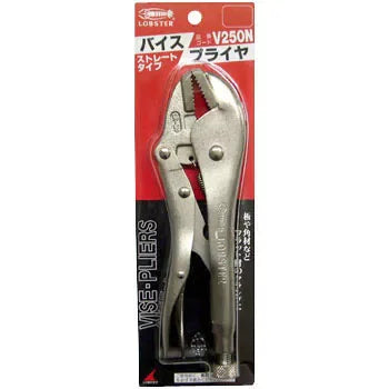 Lobster Straight-Jaw Multipurpose Vise Grips Locking Pliers - 224mm