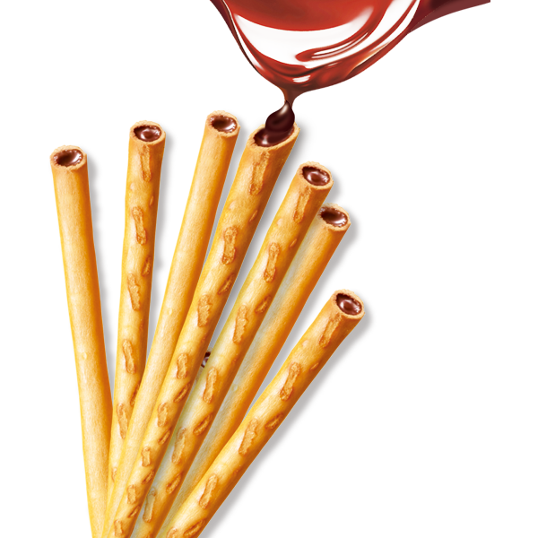 Lotte Toppo Chocolate-Filled Pretzel Sticks Snack