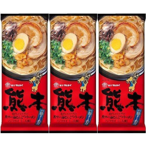 Marutai Kumamoto Ma-Yu Black Garlic Oil Tonkotsu Instant Ramen