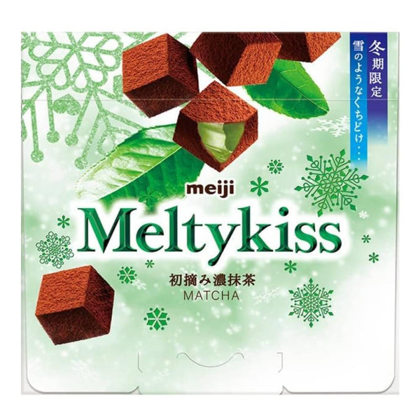 Meiji Meltykiss Matcha Soft Melting Choco Matcha Cubes 53g