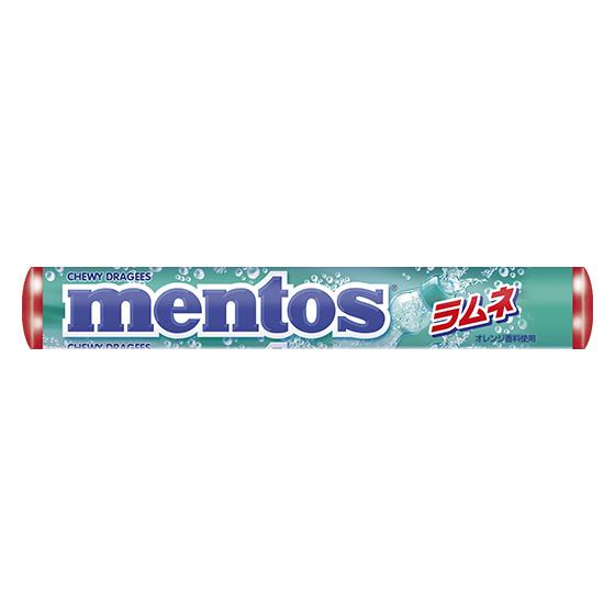 Mentos Chewy Dragees Japanese Ramune Soda Soft Candy 37.5g