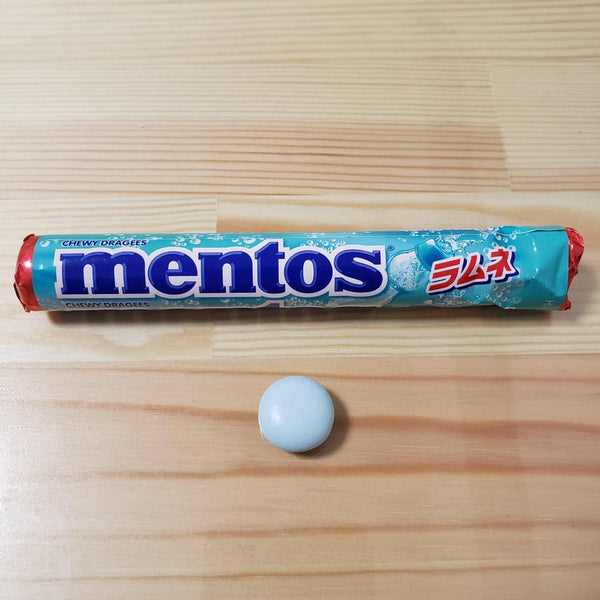 Mentos Chewy Dragees Japanese Ramune Soda Soft Candy 37.5g