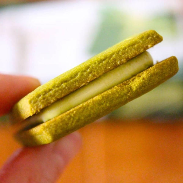 Mr. Ito Confetti Kyoto Matcha & White Chocolate Sable Cookies 6ct.