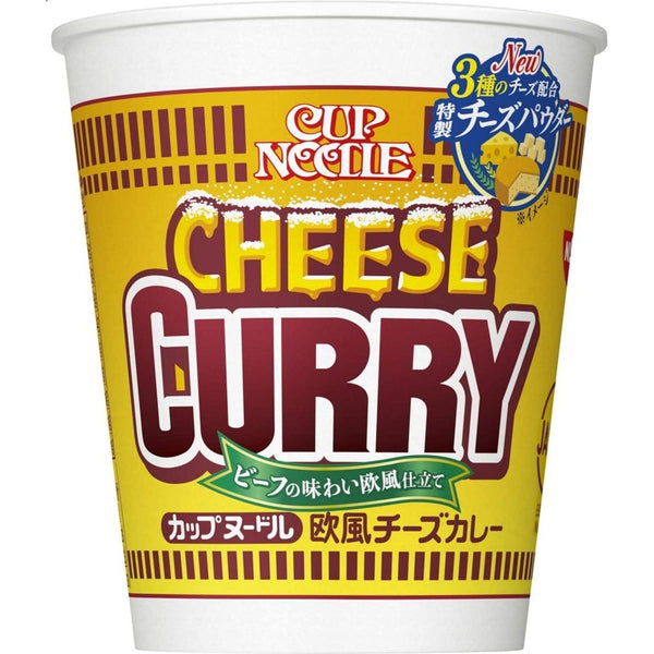 Nissin Cup Noodle European Style Cheese Curry Instant Ramen Noodles 85g