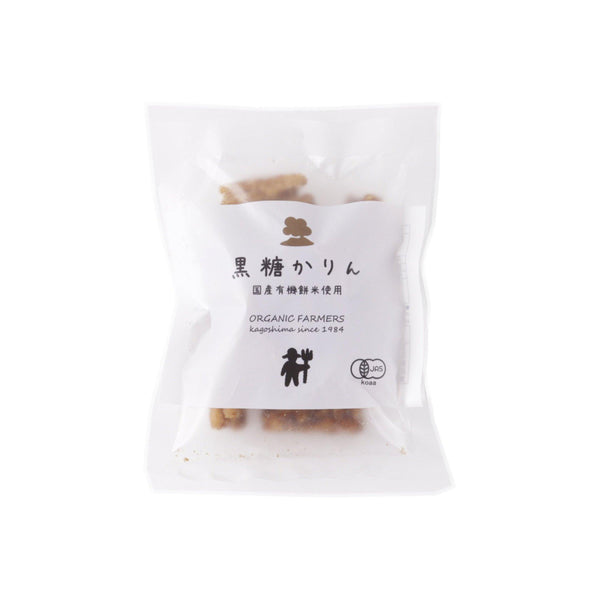 Organic Karinto Rice Cracers Soaked With Shoyu Brown Sugar 30g